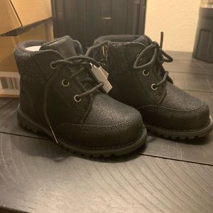 Ugg T Orin Wool black toddler boots